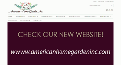 Desktop Screenshot of americanhomegarden.net